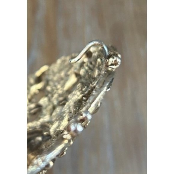 90s Y2K Disc Buckle Belt with Taupe Wide Elastic Band - Picture 5 of 8